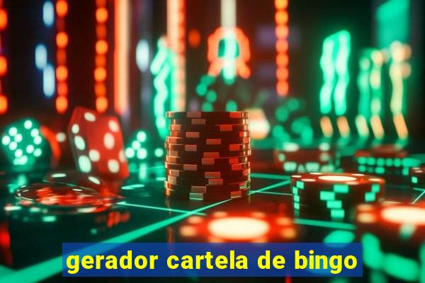 gerador cartela de bingo